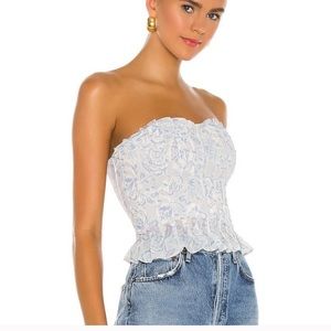 Free People Brighter Mornings Tube Top